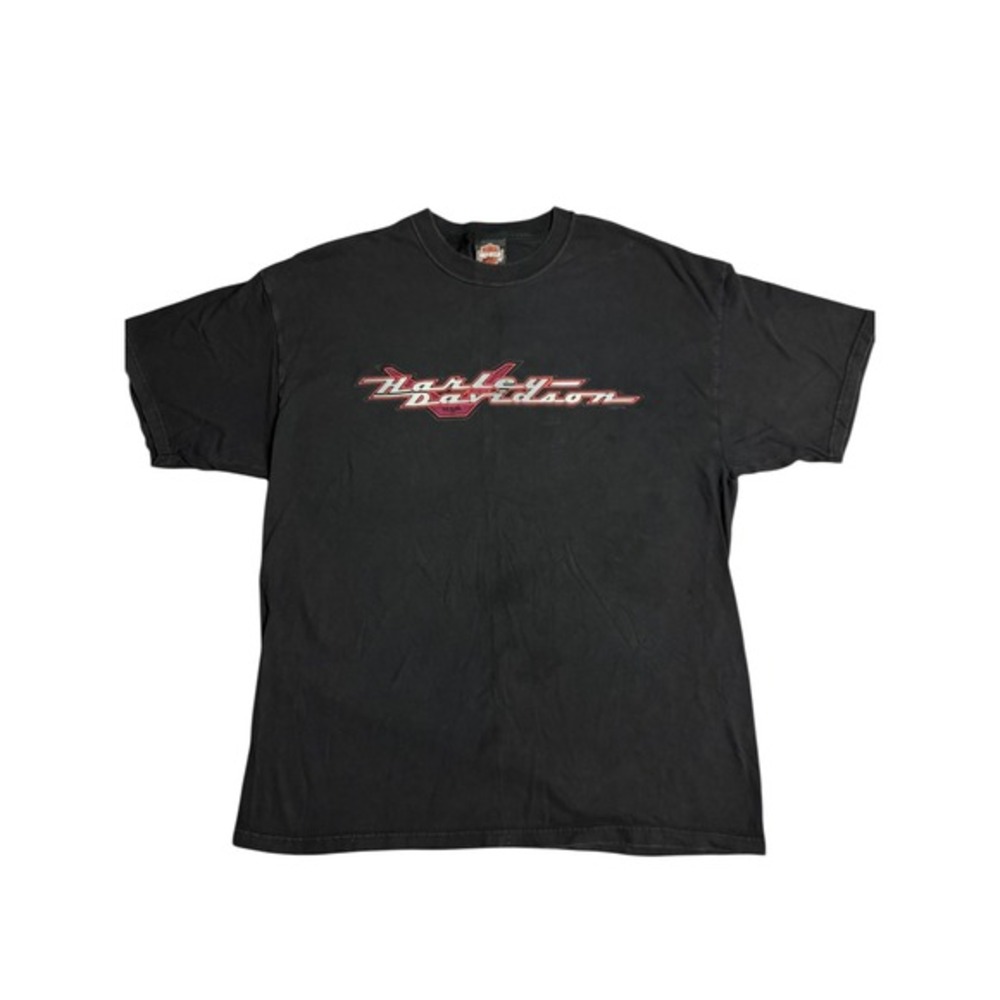 Vintage Harley Davidson‎ Charlotte NC USA Made Dealer Graphic Tee XL